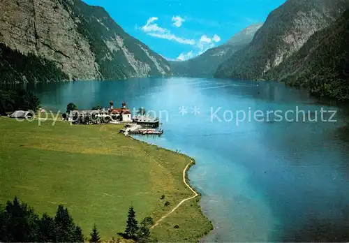 AK / Ansichtskarte Schoenau_Koenigssee Wallfahrtskapelle St. Bartholomae Schoenau Koenigssee