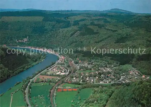 AK / Ansichtskarte Zwingenberg_Neckar Fliegeraufnahme Zwingenberg Neckar