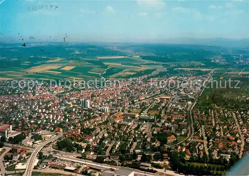 AK / Ansichtskarte Wendlingen_Neckar Fliegeraufnahme Wendlingen Neckar