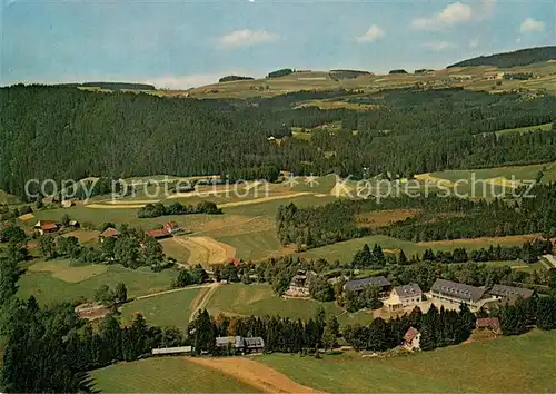 AK / Ansichtskarte Hinterzarten Schule Birklehof Landeserziehungsheim Gymnasium Fliegeraufnahme Hinterzarten