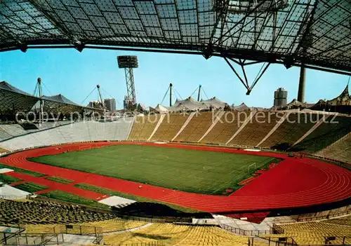 AK / Ansichtskarte Stadion M?nchen Olympiastadion 