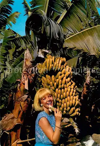 AK / Ansichtskarte Bananen Canarias Plataneras y Bananas  