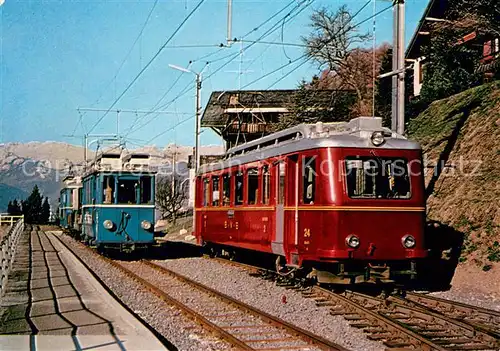 AK / Ansichtskarte Strassenbahn BVB 31403 CH Tram Be 2 2 9 Gryon  