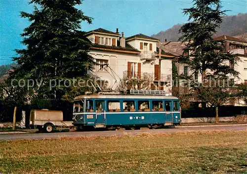 AK / Ansichtskarte Strassenbahn BVB 31402 CH Be 2 3 16 Bex Bevieux 