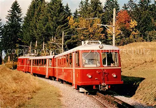 AK / Ansichtskarte Eisenbahn BVB 31407 CH Train navette Villars et Bretaye  Eisenbahn