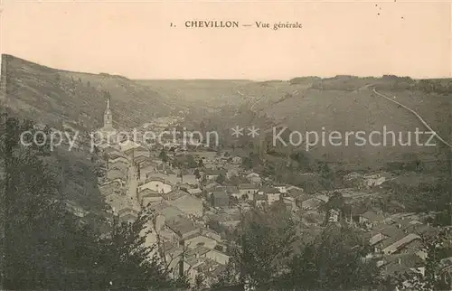 AK / Ansichtskarte Chevillon_Haute Marne Vue generale Chevillon Haute Marne