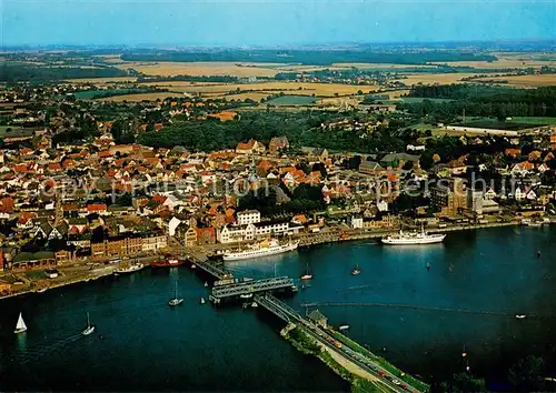 AK / Ansichtskarte Kappeln_Schlei Fliegeraufnahme Kappeln_Schlei