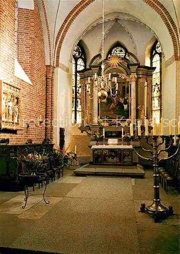 AK / Ansichtskarte Moelln_Lauenburg St. Nicolai Kirche 12. Jhdt. Altarraum Moelln_Lauenburg