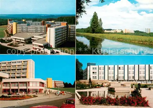 AK / Ansichtskarte Ratzeburg Seniorenwohnsitz Kuranlage Park Roepersberg Kurklinik Ratzeburg