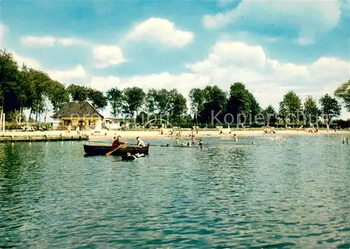 AK / Ansichtskarte Barmstedt Luftkurort Rantzauer See mit Schwimmbad Barmstedt