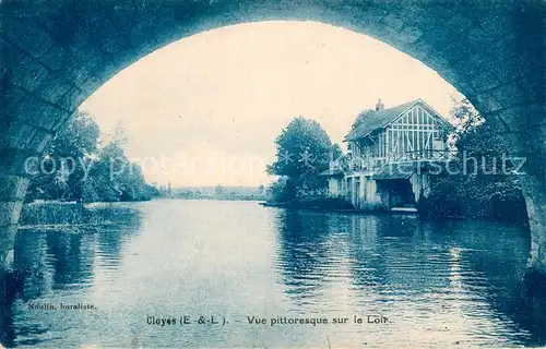 AK / Ansichtskarte Cloyes sur le Loir Vue pittoresque sur le Loir Cloyes sur le Loir
