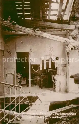 AK / Ansichtskarte Paris Rue St Georges apres bombardement Avril 1981 Paris