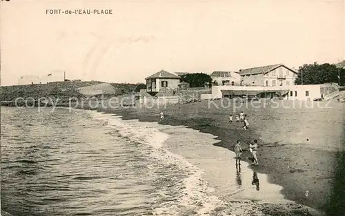 AK / Ansichtskarte Fort_de_l_Eau La Plage Fort_de_l_eau