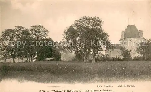 AK / Ansichtskarte Frasnay Reugny le Vieux Chateau Frasnay Reugny