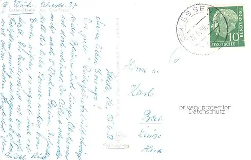 AK / Ansichtskarte Steele_Ruhr Am Graffweg Steele_Ruhr