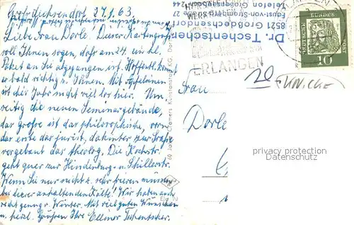 AK / Ansichtskarte Erlangen Universitaet Seminargebaeude in der Kochstrasse Erlangen