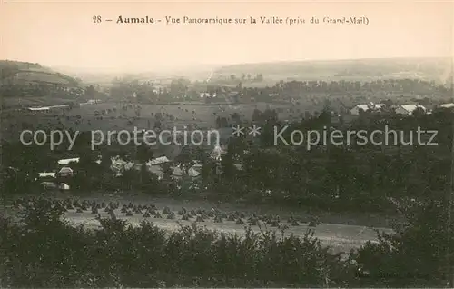 AK / Ansichtskarte Aumale Vue panoramique sur la Vallee Aumale