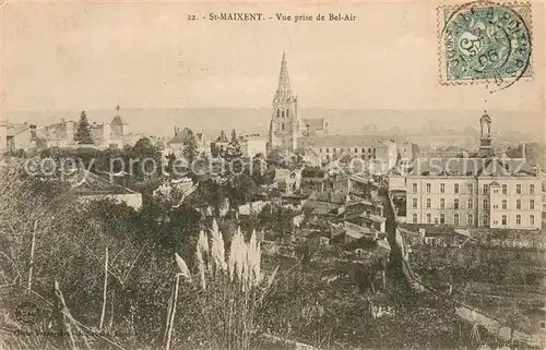 AK / Ansichtskarte Saint Maixent_Sarthe Vue prise de Bel Air Saint Maixent Sarthe