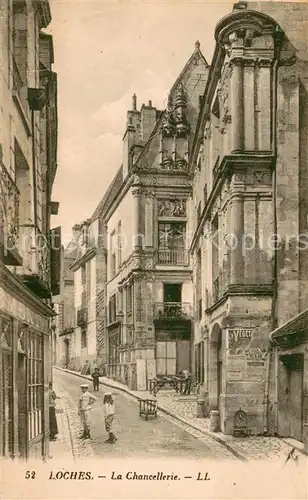 AK / Ansichtskarte Loches_Indre_et_Loire La Chancellerie Loches_Indre_et_Loire