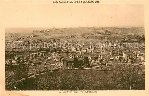 AK / Ansichtskarte Aurillac Les Faubourgs sud Aurillac