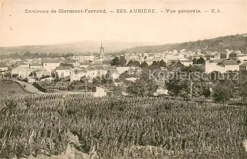 AK / Ansichtskarte Aubiere Vue generale Aubiere