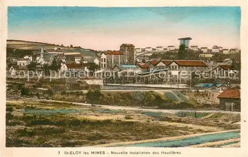 AK / Ansichtskarte Saint Eloy les Mines Nouvelle Installation des Houilleres Saint Eloy les Mines
