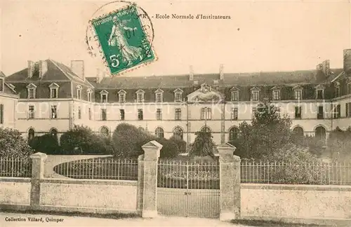 AK / Ansichtskarte Quimper Ecole Normale d Instituteurs Quimper