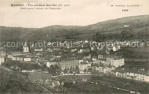 AK / Ansichtskarte Massiac Vue generale Sud Est Massiac