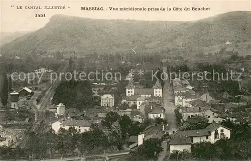 AK / Ansichtskarte Massiac Vue meridionale prise de la Cote du Bouchet Massiac