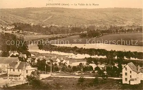 AK / Ansichtskarte Jaulgonne La Vallee de la Marne Jaulgonne