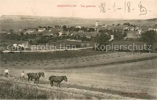 AK / Ansichtskarte Manonviller Vue generale Manonviller