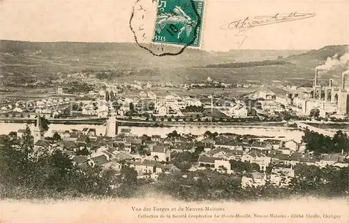 AK / Ansichtskarte Neuves Maisons Vue des Forges Neuves Maisons
