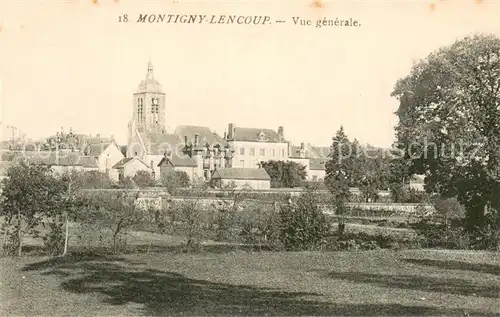 AK / Ansichtskarte Montigny Lencoup Vue generale Montigny Lencoup