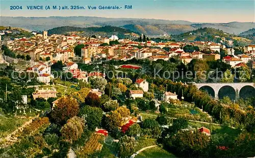 AK / Ansichtskarte Vence la Jolie Vue generale Vence la Jolie