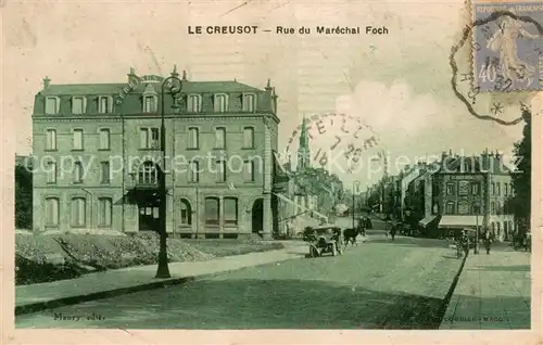 AK / Ansichtskarte Le_Creusot_Saone et Loire Rue du Marechal Foch Le_Creusot_Saone et Loire