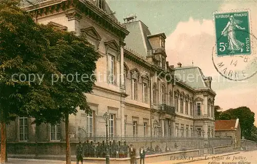 AK / Ansichtskarte Epernay_Marne Le Palais de Justice Epernay Marne