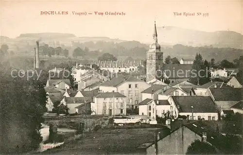 AK / Ansichtskarte Docelles Vue generale Docelles
