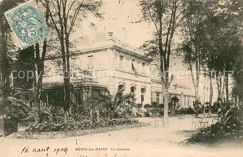 AK / Ansichtskarte Neris les Bains Le Casino Neris les Bains