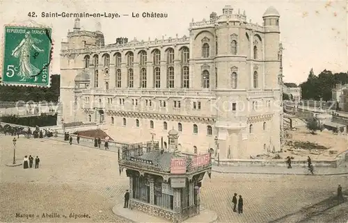 AK / Ansichtskarte Saint Germain en Laye Le Chateau Saint Germain en Laye