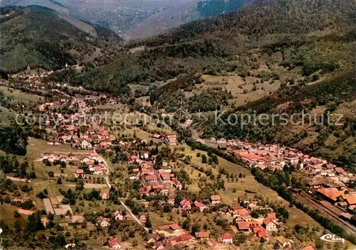 AK / Ansichtskarte Lautenbach_Haut_Rhin_Elsass Vue generale aerienne Lautenbach_Haut