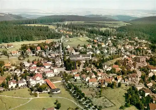 AK / Ansichtskarte Hahnenklee Bockswiese_Harz Fliegeraufnahme Hahnenklee Bockswiese