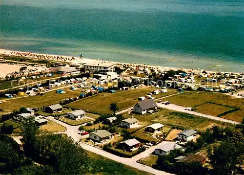 AK / Ansichtskarte Schoenhagen_Brodersby Fliegeraufnahme Schoenhagen Brodersby