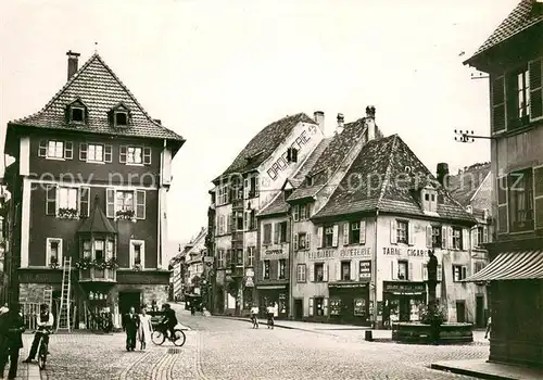 AK / Ansichtskarte Thann_Haut_Rhin_Elsass Place de la Fontaine St Thiebaut Thann_Haut_Rhin_Elsass