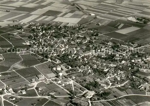 AK / Ansichtskarte Hallau Fliegeraufnahme Hallau