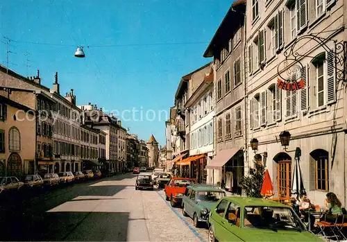 AK / Ansichtskarte Morges Rue Louis de Savoie Morges