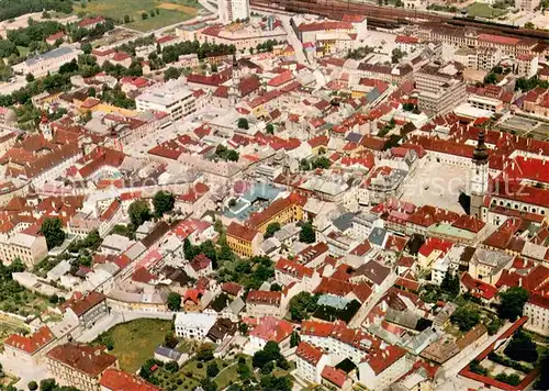 AK / Ansichtskarte St_Poelten Fliegeraufnahme St_Poelten