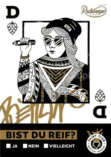 AK / Ansichtskarte Kartenspiel AK Paint Club Battle League 