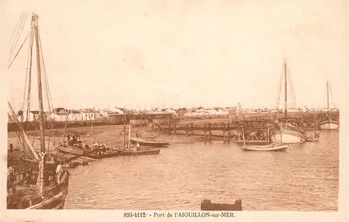 AK / Ansichtskarte L_Aiguillon sur Mer Le port L_Aiguillon sur Mer