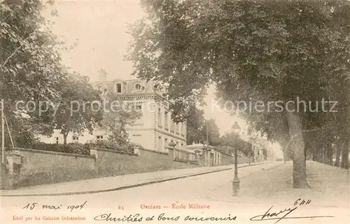 AK / Ansichtskarte Orleans_Loiret Ecole Militaire Orleans_Loiret