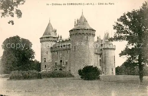 AK / Ansichtskarte Combourg Chateau Cote du parc Combourg